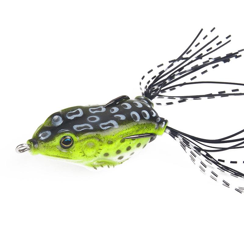 

Приманка Thunder Frog с двойным крючком из высокоуглеродистой стали - Приманка-убийца лакедры