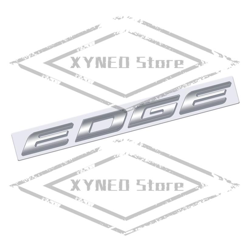 1Pc Car Sticker Metal For  Edge Logo ST Line Emblem Badge Trunk Decal Auto Accessories