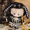niannyyhouse 20cm Plush Checkered Black and Gold Cotton Doll Accessories 10cm, 15cm, Clothes, Hat, Jacket, Pattern, Pants, Shoes, Suit, Doll,