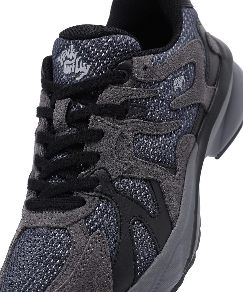 Wacky Willy Flow Sneakers Charcoal