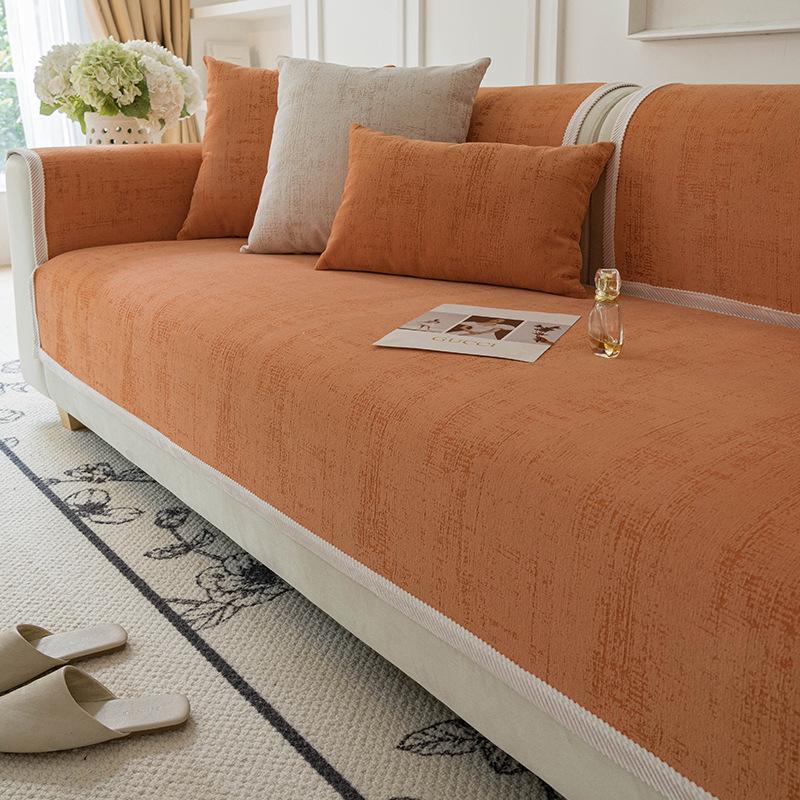 Chenier Sofa Cushion  New Four-Season Universal French Straight Row Seat Cushion Non-Slip And Anti-Cat Scratch Sofa Cover