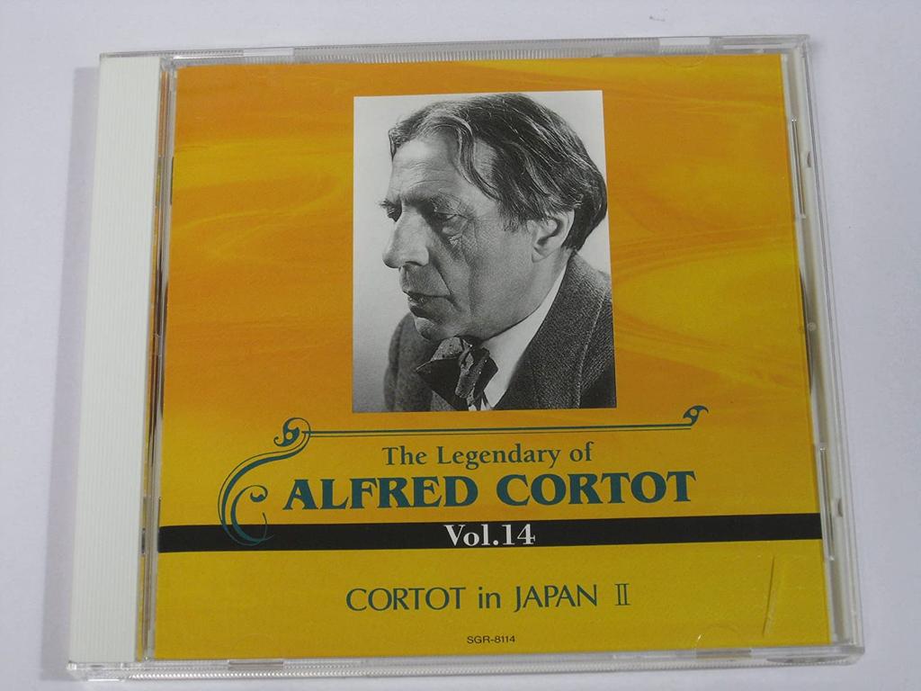 CD PIANO COLLECTION OF WORKS - Cortot In Japan Vol.2  Japan Classical Used