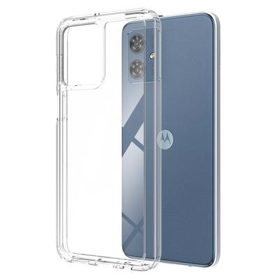 Für Motorola Moto G54 5G Hülle TPU+Acryl Handyhülle Ultra Transparent