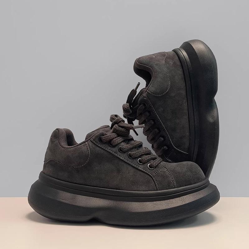 

Премиальные повседневные туфли ультралегкие мягкая подошва для улицы походные ботинки студенческая молодежь натуральные удобные кроссовки для бега 39 чёрный