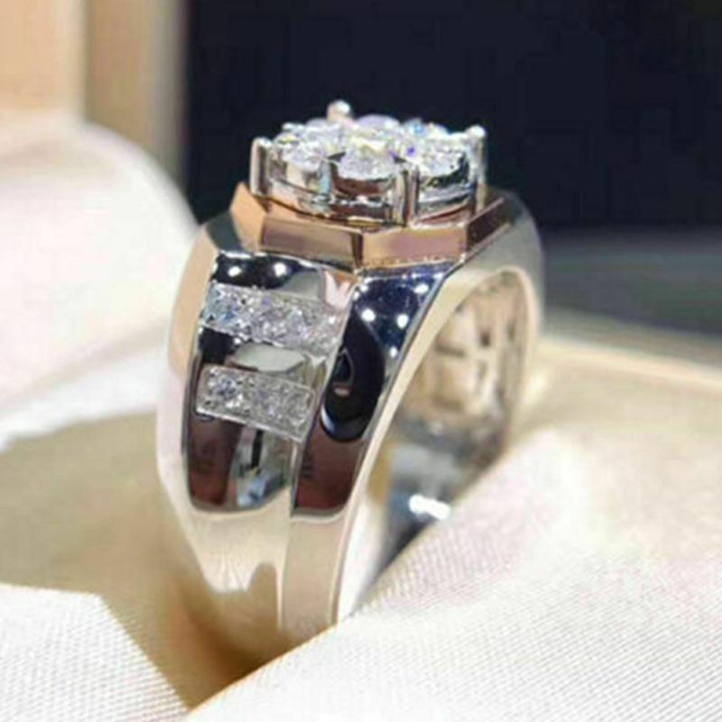Shining color matching ring, suitable for Christmas and Valentine's Day, eye-catching, holiday sweet gift