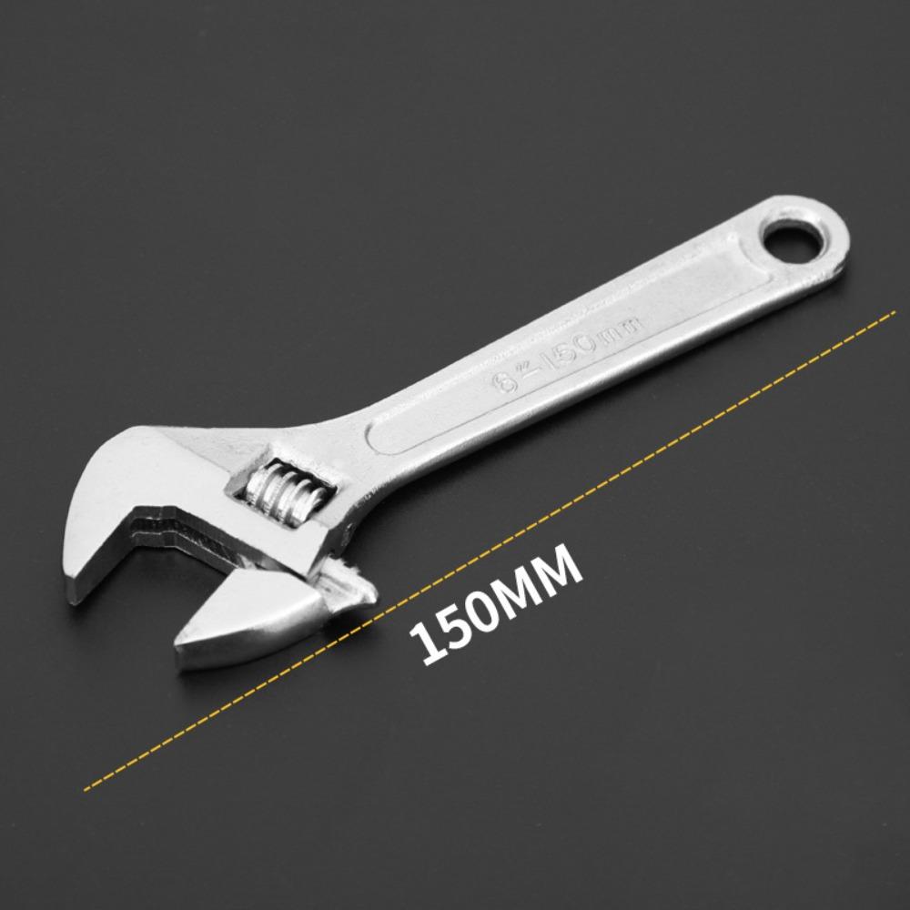 

Large Openin Adjustable Wrench Steel Repair Tools New Hand Tools Mechanical Workshop 6inch