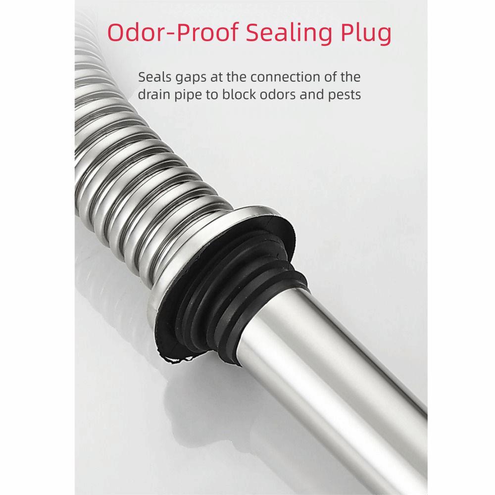 Deodorant Kitchen Sink Drain Pipe Anti Rat Bite Sewer Fast Drainage Kit  Plumbing Repair
