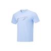 Li Ning Fitness Serie T-Shirt Herren Himmelblau ATST573-5