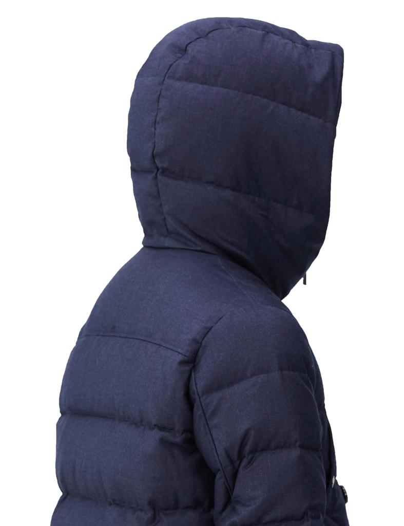Half Coat Length Down Jacket FONDO NAVY [Tatras] [Genuine Product] Men's