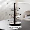 Abay Creative Stainless Steel 3-Tier Dessert Stand