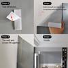 120 Inch Portable Metal Projector Screen AntiLight Movie Screen 16:9 3D 4K 1080P HD Foldable