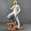 24cm Anime One Piece Twin Wings Sanji Gk Figures Statue Pvc Figurine Model Doll Decoration Collection Toys Gifts