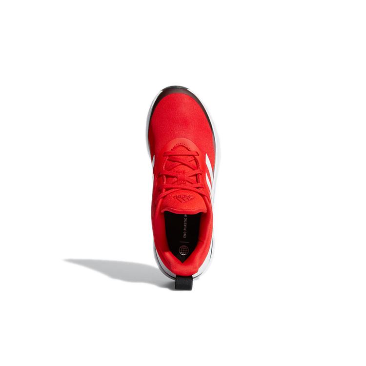 New Adidas FortaRun J Lace Running J Low Top Sports Casual Shoes Red Black Kids' GY2745