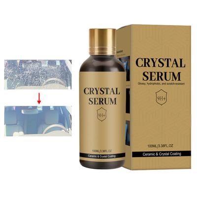Ceramic Car Coating Kit 100ml Auto Paint Crystal Plating Gloss Enhancer Anti-fouling Scratch Resistant Hydrophobic Car Care