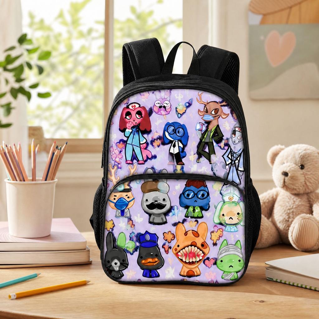 School Backpack for Outdoor and Travel, Large Capacity Storage Bag, Back to School Gift for Boys and Girls