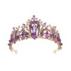 Rhinestones Tiara Crystal Headband Crown Headband for Women Bride Wedding