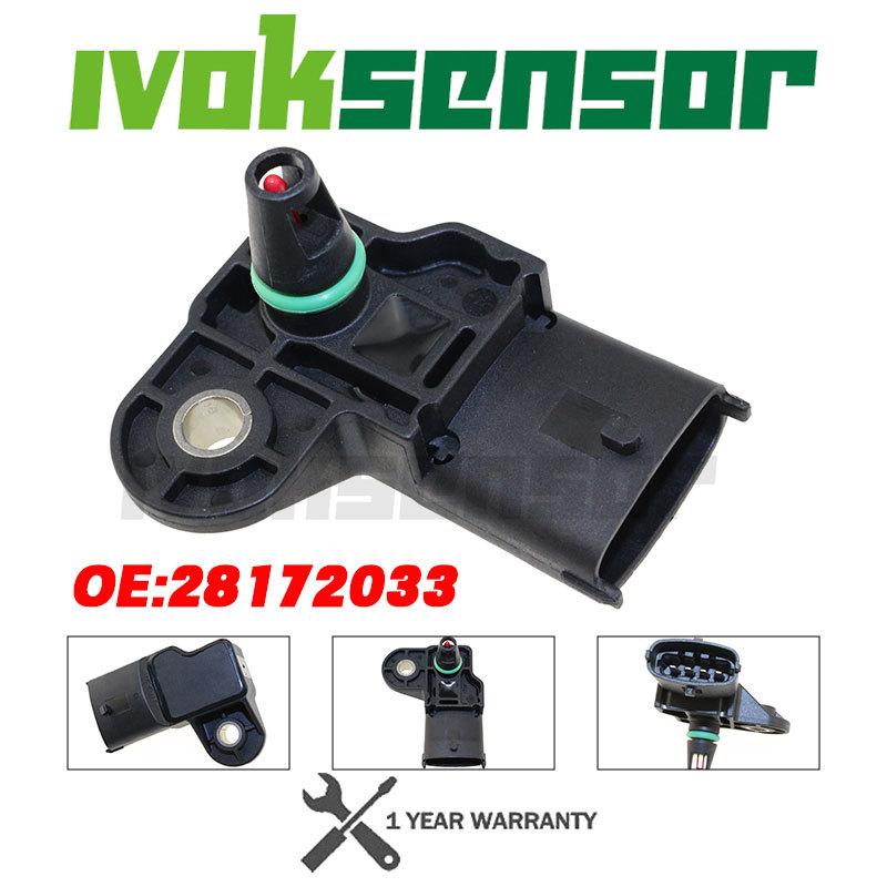 MAP Sensor Intake Air Boost Pressure Manifold Absolute For Great Wall BYD FO Mitsubishi Airtrek Chariot Dion Eclipse 28172033