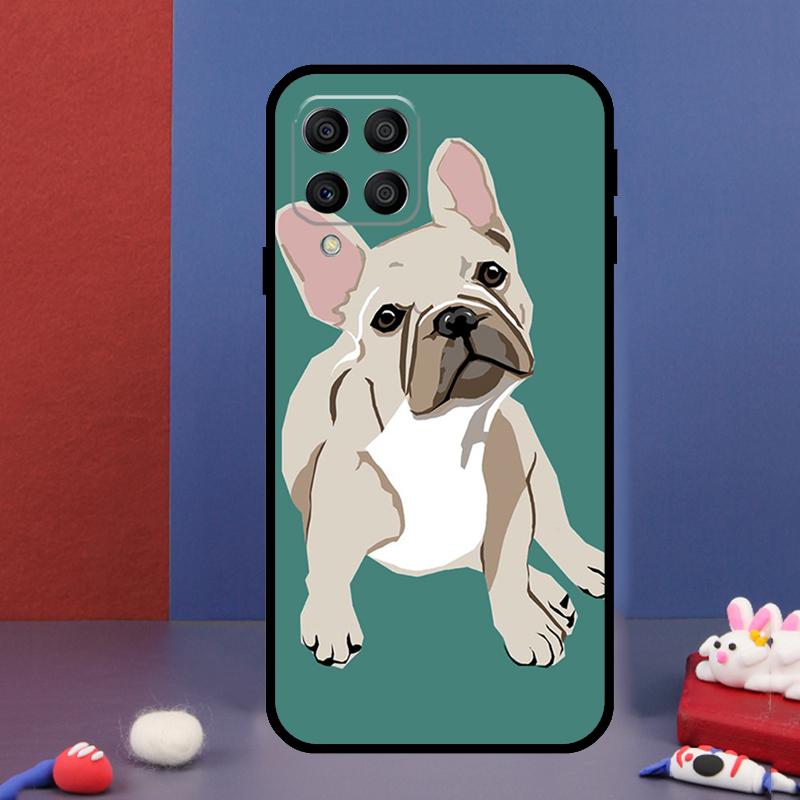 Cute French Bulldog For Samsung Galaxy M33 M13 M23 M53 M15 M55 M31 M51 M14 M34 M54 M20 M30s M32 M52 Phone Case