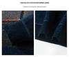Men's Winter Half-Zip Chenille Fleece Sweater: Warm, Fashionable Color Block Knitwear with Stand Collar