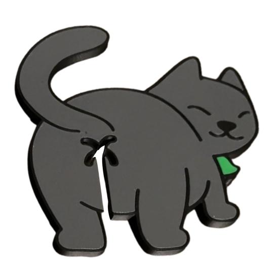 Cat Butt Bread Clip 3D Printed Bag Holder for Cat Lovers