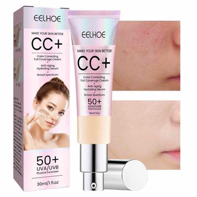 Summer Facial Isolation Sun Protection Sunscreen Cream Oil Control Block Lotion Sunscreen Blue-Light Healthy Skin Care SPF 50+