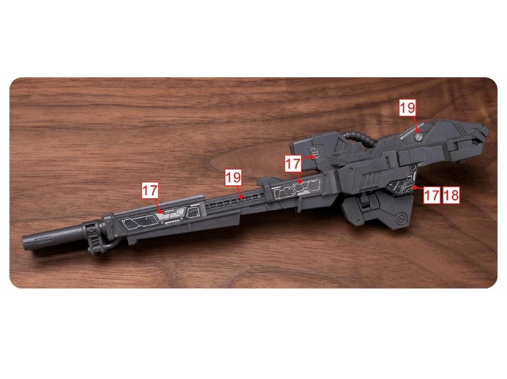 TAS Metal Parts for and PG Modifications Wing Gundam Zero High-Quality HG, RG, EG, MG, MGSD, Robots, Detail-Up (MGSD EW)