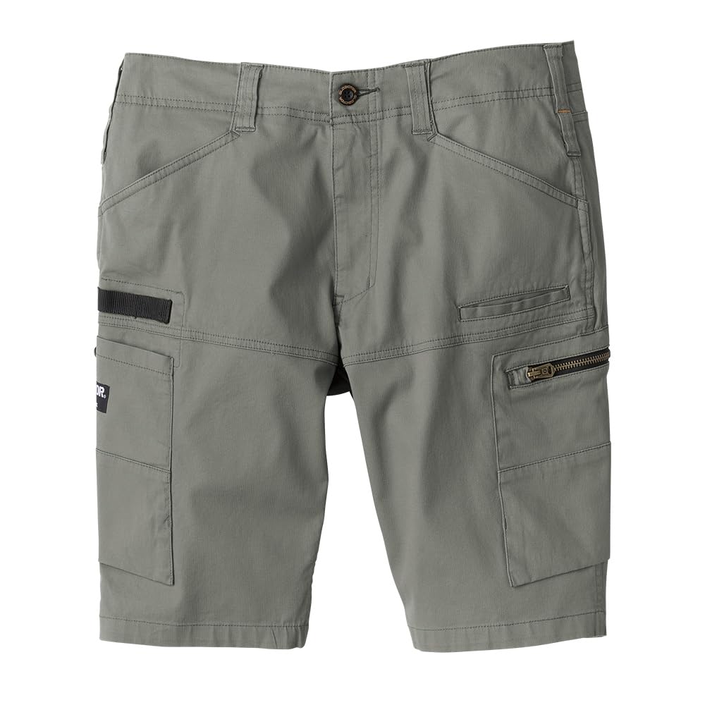 [CO-COS] GA-3936 Эластичная короткая куртка-карго, Кедр, Маленький