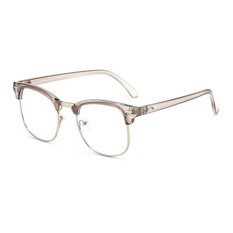 Men Retro Anti Blue Light Computer Glasses For Reading Gaming And Work With Stylish Frame
