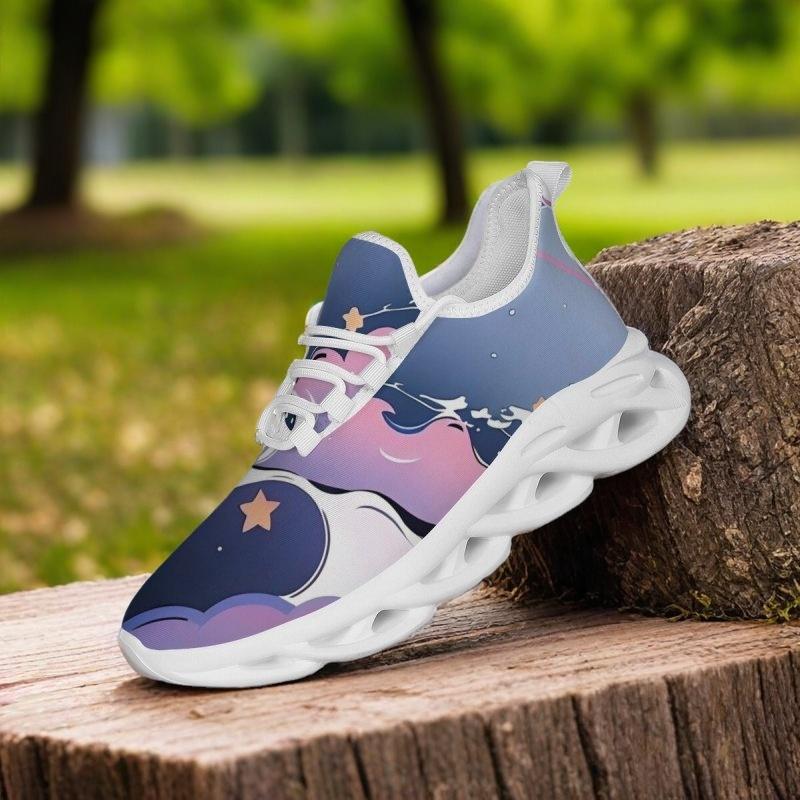 Mens Sneakers Breathable Women Running Shoes Lightweight Anti Slip Male Sports Shoe Soft Women Sneakers Lace Up Tennis Shoes Men