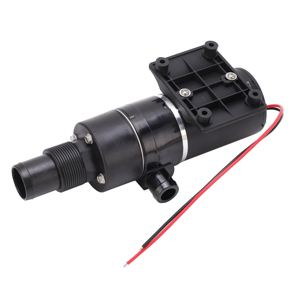 Sewage Pump 45LPM 12GPM Large Flow 3 Meter Head Dual Blade DC RV Waste Pump for Yacht Toilet Fish Tank DC 12V 14A