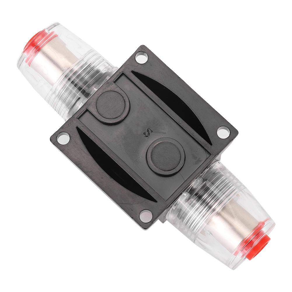 12 24V Auto PKW Zubehör Audio Verstärker Rücksetzbarer Sicherungsautomat Sicherungshalter für Automobil Schiff 60A