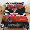 Bedding Set Thick Cartoon Car Drawing