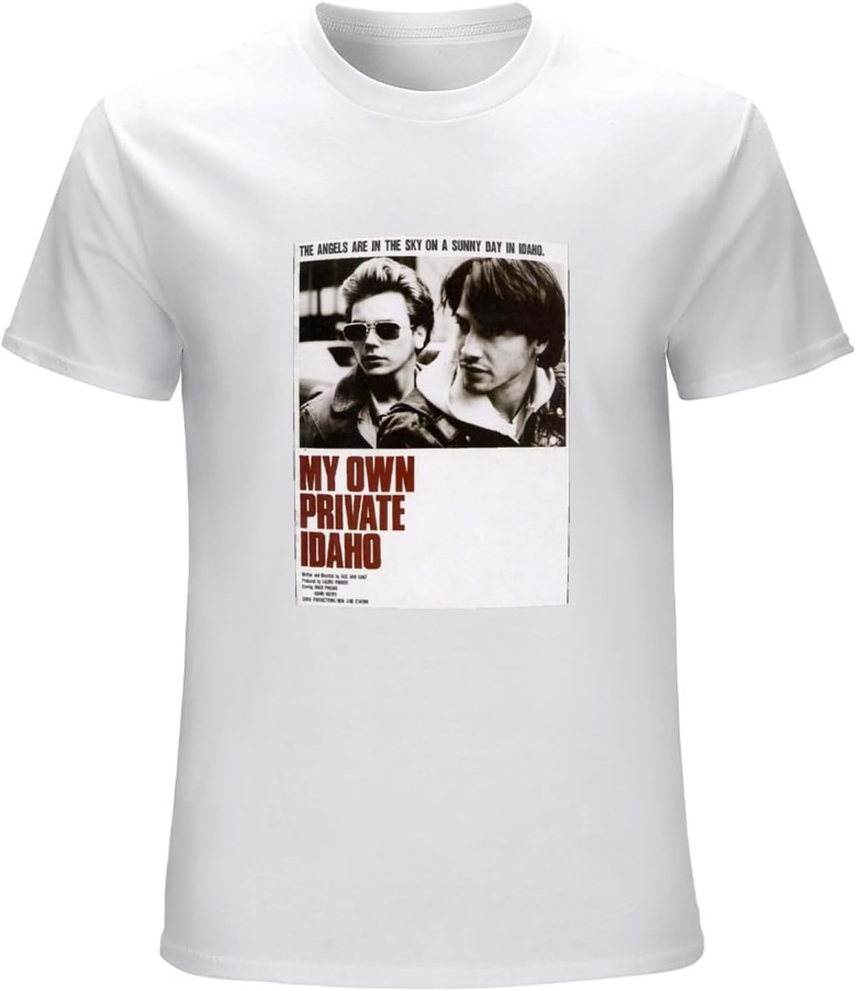My Own Private Idaho 90s Movie Men T Shirt Men Women Unisex Men T Shirt XL белый