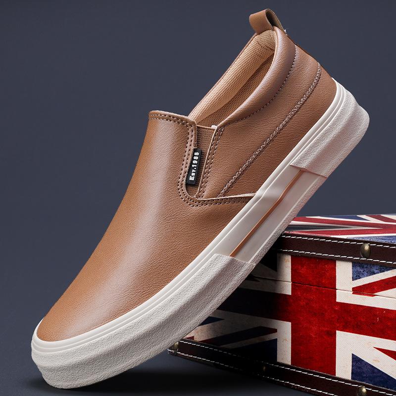 

Новая весенняя мужская обувь, легкие и модные кожаные туфли для обуви, мужская обувь Old Beijing, повседневная обувь 40