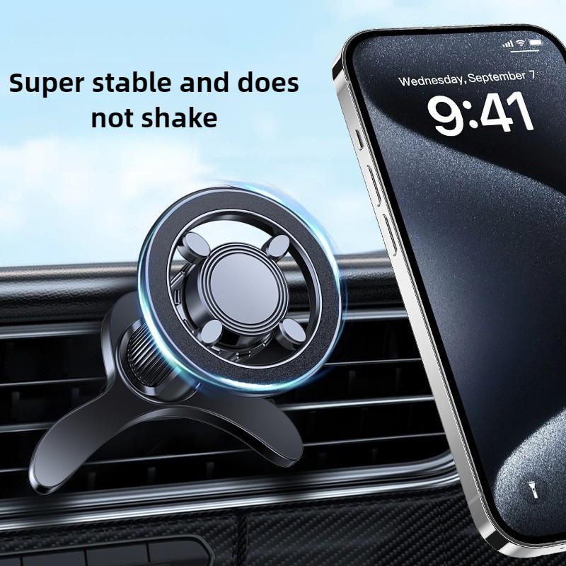 Magnetic Car Phone Holder Stand for Magsafe Car Mount Support GPS Mobile Bracket In Car for IPhone Samsung Xiaomi