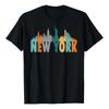 Camiseta Retro New York City Skyline I Love Ny 70 80 Vintage