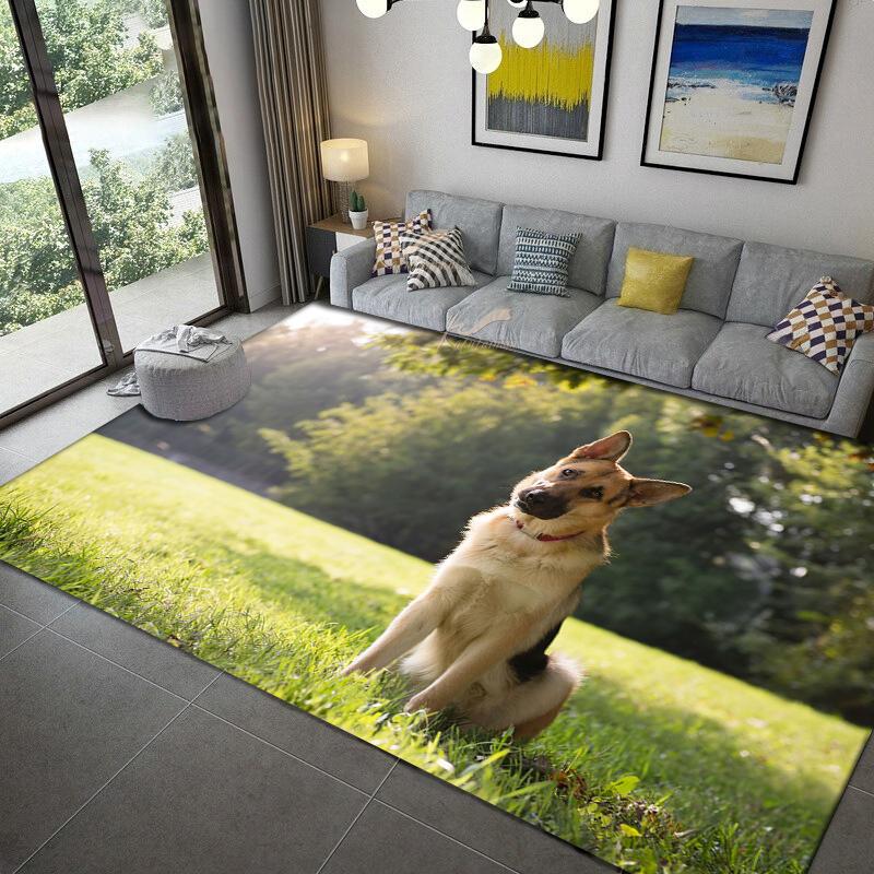 Lovely Pet Dog Carpet Kitchen MatEntrance Doormat Bedroom Floor Decoration Living Room Carpet Bathroom Anti-slip Rug Rug
