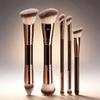 5Pcs Dual Ended Makeup Brush Set Foundation Blush Powder Concealer Blending Soft Bristles
