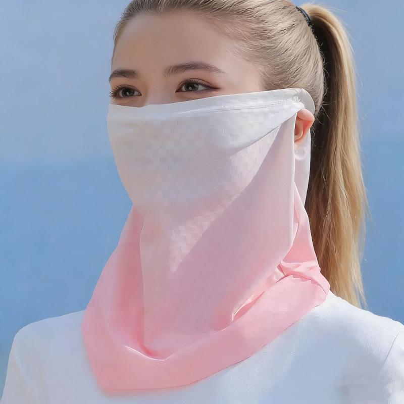 Outdoor Radsport Sonnenschutzmaske Nackenschutz Atmungsaktiv UV-Schutz Augenwinkel-Schutz Integriertes Design für den Sommer