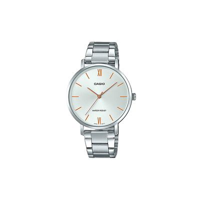 STANDARD Series Fashionable Business Simple Casual Versatile Classic Pointer Roman Scale Large Dial Waterproof Quartz Movement LTP-VT01D-7B