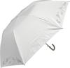 Folding Suitable for Both Sun and Automatic Opening and 8 Grade 1 Light Blocking UV Heat Shielding Floral Embroidery White Parasol, Rain, One-Touch