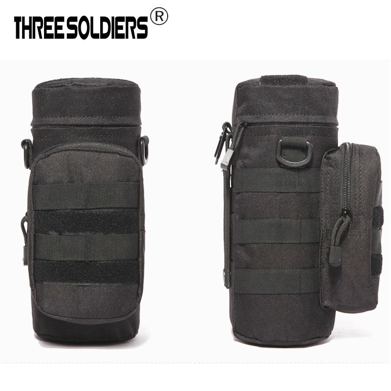 Insulated Tactical Water Bottle Pouch for Outdoor Travel and Cycling