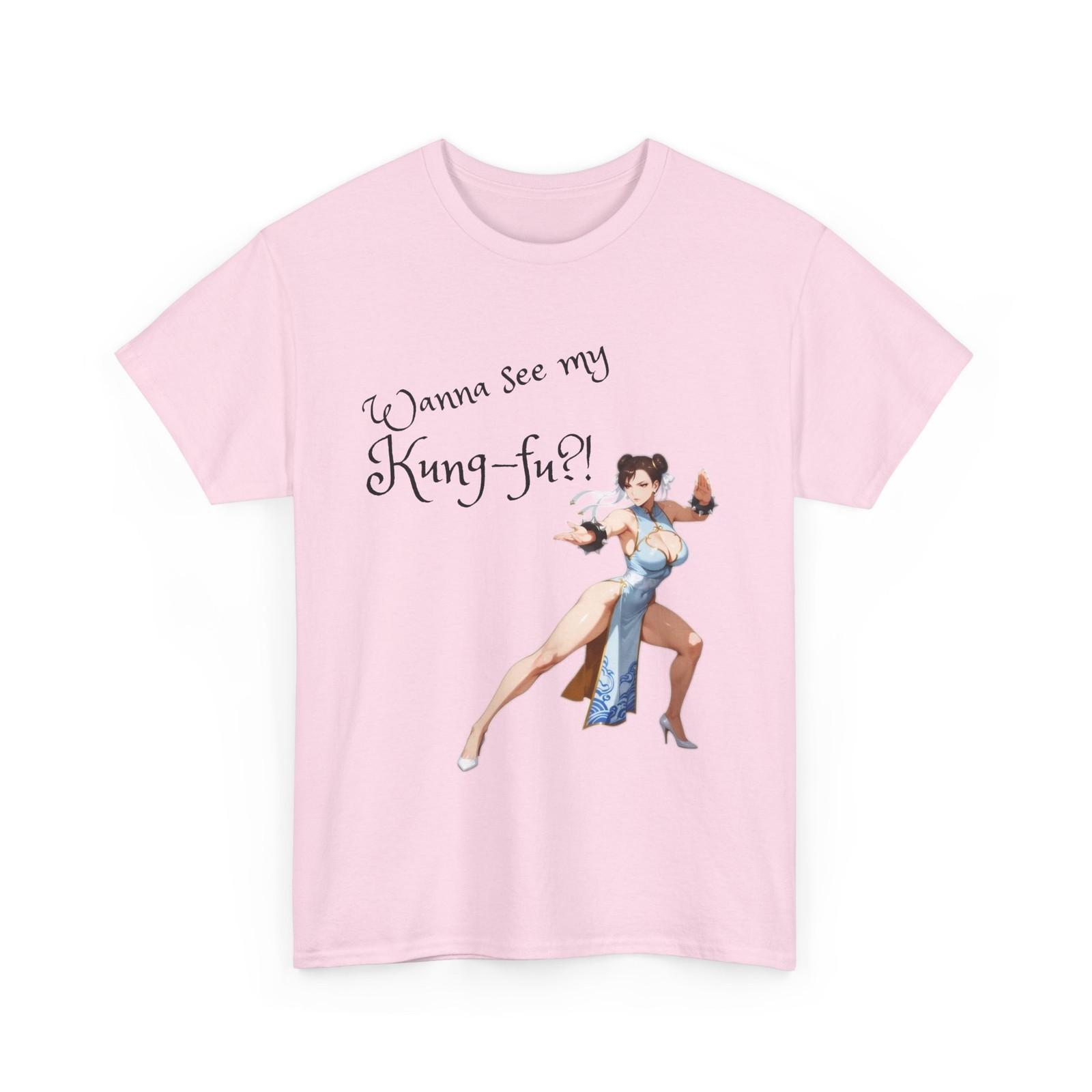 Adorable Chun-Li Street Fighter Tee, Kung Fu Graphic Tee, Unisex Cotton T-Shirt Mens Womens Tees Top 4XL