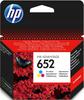 Hp 652 Ink Cartridge Set Black F6v25ae + Color F6v24ae