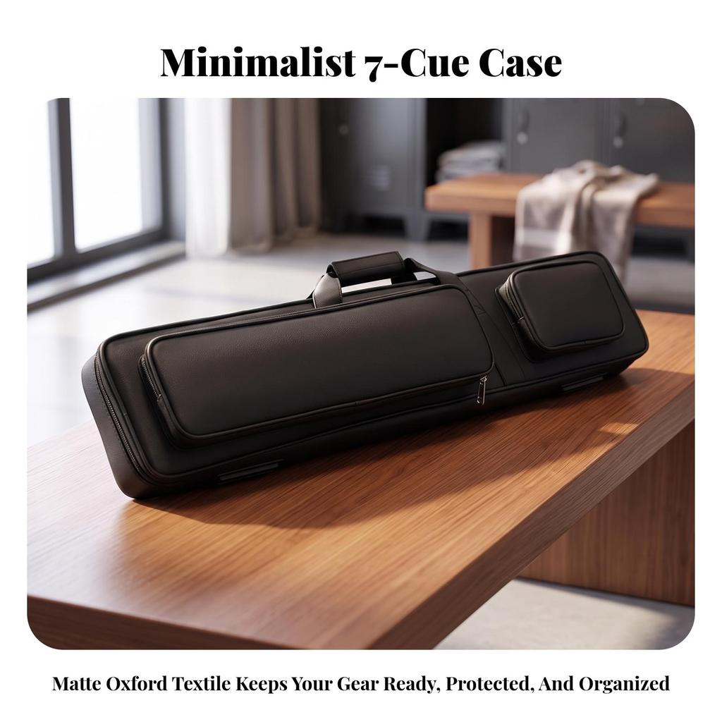 Billiard Cue Carrying Carrier Compact Pool Bag Convenient for League Nights