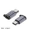 1Pc Usb-C To Micro Usb Mini Usb Adapter Type-C Female To Micro Usb Male Converter For Phone Tablet Camera Charging Adaptor