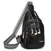 Kleine Sling Bags für Damen, Umhängetaschen, trendiger Reiserucksack aus Kunstleder, Sling-Geldbörse, Damen-Bauchtasche, Brusttasche mit verstellbarem Gitarrengurt
