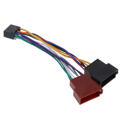 Conector adaptor cablaj iso pentru radio stereo auto 16 pini pentru Kenwood