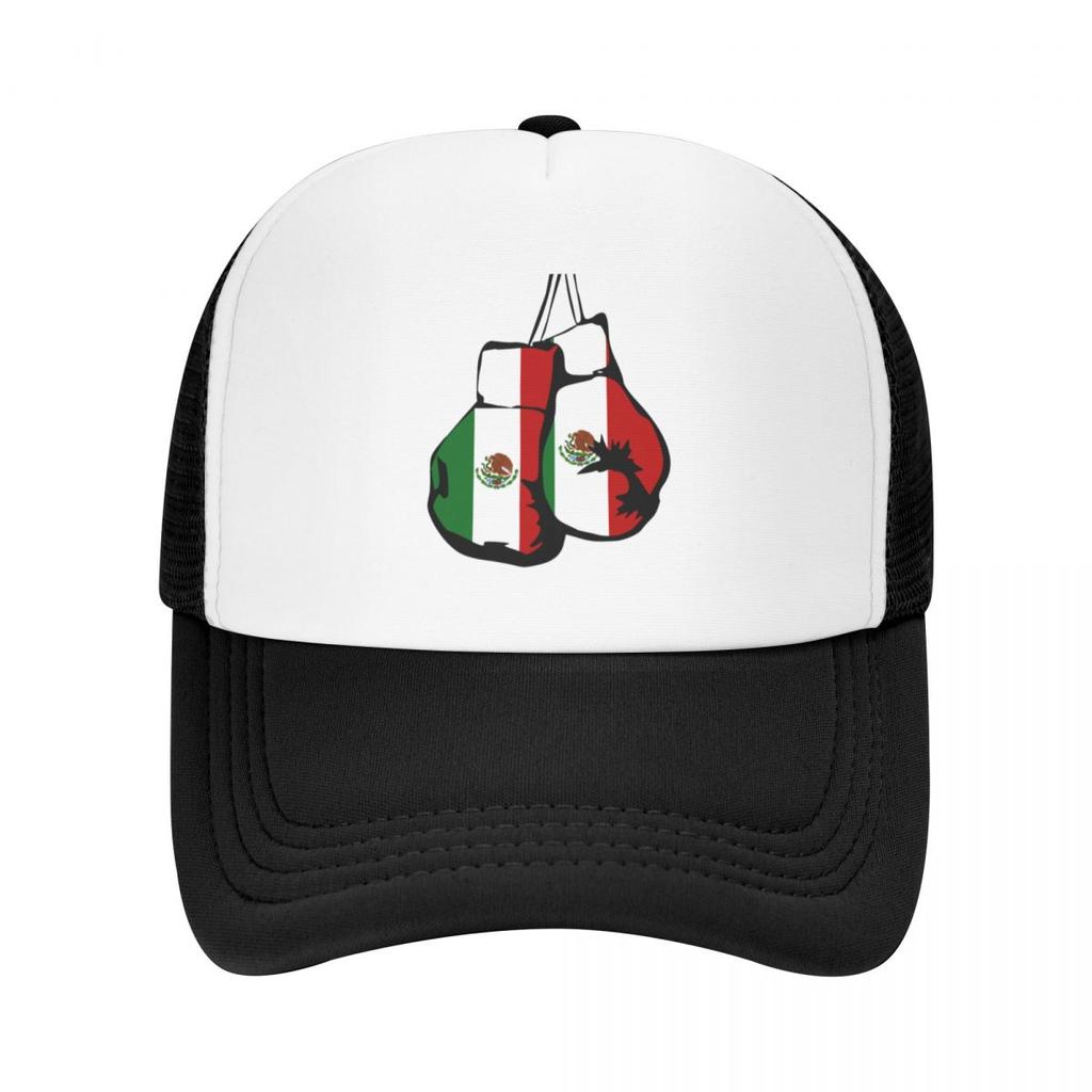 Mexico Flag Mexican Boxing Gloves Baseball Cap fun hats Streetwear Golf Wear GirlS Hats Mens