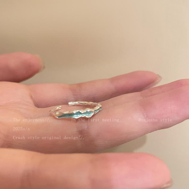 Women's Starfish Open Index Finger Ring: Light Luxury, Non-Fading, Versatile, High-End Summer Style